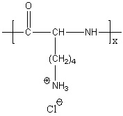 PLKC 聚L赖氨酸盐酸盐 聚氨基酸-均聚物 Poly(L-lysine hydrochloride), CAS#26124-78-7