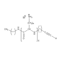 AK-PLKB 聚L赖氨酸氢溴酸盐-炔基 端基修饰 Poly(L-lysine hydrobromide) Alkyne