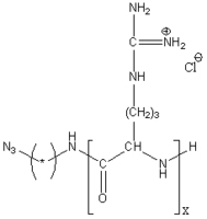 N3-PLR 聚L精氨酸盐酸盐-叠氮基 聚氨基酸 端基修饰 Poly(L-arginine hydrochloride) Azide