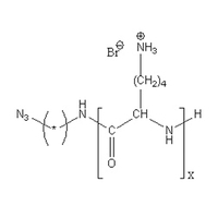 N3-PLKB 聚L赖氨酸氢溴酸盐-叠氮基 端基修饰 Poly(L-lysine hydrobromide) Azide