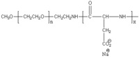 mPEG-b-PLD 聚乙二醇-聚L天冬氨酸钠盐 二嵌段共聚 Methoxy-poly(ethylene glycol)-block-poly(L-aspartic acid sodium salt)