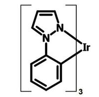 Ir(ppz)3 三(1-苯基吡唑)铱 CAS: 562824-31-1 导电高分子低聚物 OLED OPV / Ossila
