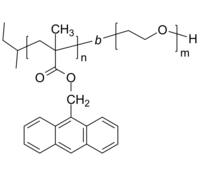 PAnMMA-PEO | PAnMMA-PEG 聚(甲基丙烯酸-9-蒽基甲酯)-聚环氧乙烷 荧光二嵌段共聚物