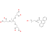 6-Arm PEG-An 6臂星形-聚乙二醇-蒽 荧光标记 Poly(ethylene oxide), (anthracen-9-yl)-terminated