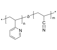 P2VP-PACN 聚(2-乙烯基吡啶)-聚丙烯腈 二嵌段共聚物 Poly(2-vinyl pyridine)-b-poly(acrylonitrile)