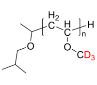 d3-PMVE 氘化聚(乙烯基甲醚-d3) 部分氘化 Deuterated Poly(methyl-d3 vinyl ether)