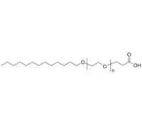 Tridecanol-PEG-COOH 十三醚-聚乙二醇-丙酸 Poly(ethylene glycol), (α-tridecyl, ω-carboxy [propionic acid])-term