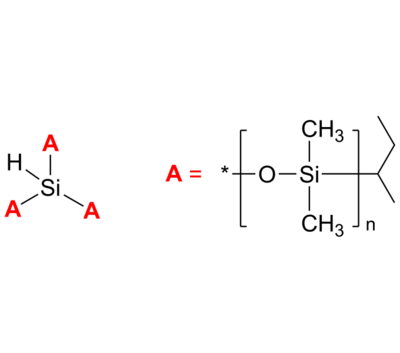 3-Arm PDMS 3臂星形-聚二甲基硅氧烷 Poly(dimethyl siloxane), 3-arm star polymer / Core: silane