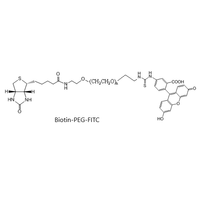 荧光素-聚乙二醇-生物素 荧光标记 FITC-PEG-Biotin (Fluorescein PEG Biotin)