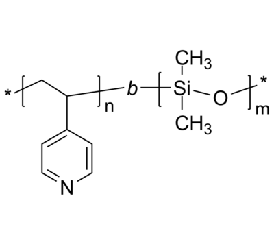 P4VP-PDMS 聚(4-乙烯基吡啶)-聚二甲基硅氧烷 两亲性二嵌段共聚物 Poly(4-vinyl pyridine)-b-poly(dimethylsiloxane)