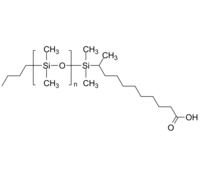 PDMS-C10COOH 聚二甲基硅氧烷-羧癸基(羧基) Poly(dimethylsiloxane), ω-(carboxy decyl)-terminated