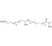 PEO-PPO-PEO-MA 甲氧基-聚乙二醇-聚丙二醇-聚乙二醇-甲基丙烯酸酯 单端双键 ABA三嵌段共聚物 泊洛沙姆Pluronic衍生物