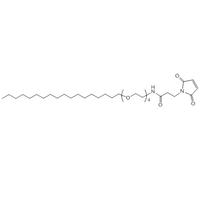 C18-PEG6-MAL 六乙二醇十八烷基醚-马来酰亚胺 自组装PEG表面活性剂