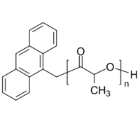 PLA-An 聚丙交酯(聚乳酸)-蒽基 荧光标记生物降解高分子 Poly(lactide), α-(anthracen-9-yl)-terminated
