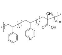 PS4VPMAAran 聚苯乙烯共(4-乙烯基吡啶)共甲基丙烯酸 3组分无规共聚物