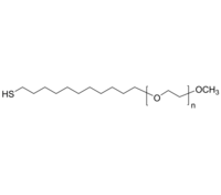 mPEG-Alkane-SH 甲氧基-聚乙二醇-十一烷基硫醇 Poly(ethylene glycol) methyl ether, α-(undecyl thiol)-terminated