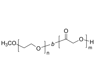 PEG-PGA | PEO-PGL 聚乙二醇-聚乙交酯 生物降解两亲性二嵌段共聚物 Poly(ethylene oxide)-b-poly(glycolide)