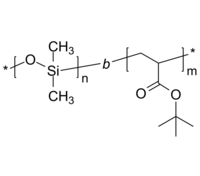 PDMS-PtBuA 聚二甲基硅氧烷-聚丙烯酸叔丁酯 二嵌段共聚物 Poly(dimethylsiloxane)-b-poly(tert-butyl acrylate)