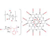 17-Arm PS 17臂星形-聚苯乙烯 Poly(styrene), 17-arm star polymer / Core: α-Cyclodextrin