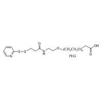 吡啶基二硫醚-聚乙二醇-羧基 OPSS-PEG-COOH (Orthopyridyl disulfide (PDP) PEG Carboxylic acid)