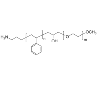 NH2-PS-OH-PEG-OCH3 氨基-聚苯乙烯-羟基-聚乙二醇-甲氧基 二嵌段共聚物 Poly(styrene)-b-poly(ethylene oxide), α-amino-termi