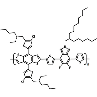 J52-Cl 聚二氟己基癸基苯并三唑-噻吩-氯化噻吩基苯并双噻吩-噻吩 交替共聚物 导电高分子 OPV Luminosyn 导电聚合物