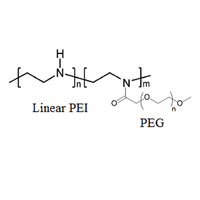 聚乙烯亚胺-接枝-聚乙二醇 接枝共聚物 PEG化聚乙烯亚胺 PEG-g-PEI | PEG-g-LPEI (Linear PEI grafted with PEGs)