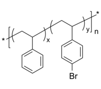 PSSBrran 聚苯乙烯共(4-溴苯乙烯) 无规共聚物 Poly(styrene-co-4-bromostyrene), random