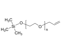 PEG-TMSAllyl 三甲基硅氧烷-聚乙二醇-烯丙基 单端双键 Poly(ethylene glycol), (α-trimethylsiloxy, ω-allyl)-terminated