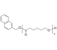 PCL-naph 萘-聚己内酯-羟基 荧光标记生物降解高分子 Poly(ε-caprolactone), α-(naphthalen-2-yl)-terminated