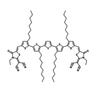DRCN5T / CAS: 1674394-69-4 聚四辛基噻吩-噻吩-乙基噻唑 导电高分子 低聚物 OPV 半导体聚合物