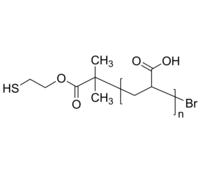 Br-PAA-SH 溴基-聚丙烯酸-硫醇 Poly(acrylic acid), (α-thiol, ω-bromo)-terminated