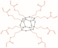 笼型聚倍半硅氧烷-八丙烯酰基 MA0736 – Acryloxypropyl POSS Cage mixture