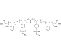 P4VP-PSSO3Na-P4VP 聚(4-乙烯基吡啶)-聚(4-苯乙烯磺酸钠)-聚(4-乙烯基吡啶) ABA三嵌段共聚物