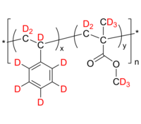 dPSMMAran 聚([氘化苯乙烯-d8]-共-[氘化甲基丙烯酸甲酯-d8]) 完全氘化无规共聚物