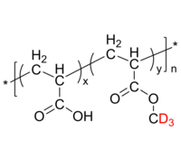 PAAd3MAran 聚(丙烯酸-共-[氘化丙烯酸甲酯-d3]) 氘化无规共聚物 Poly(acrylic acid-co-methyl-d3 acrylate), random