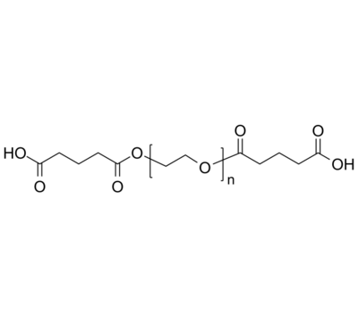 PEG-2COOH/PEG-2GA 羟基-聚乙二醇-双羧基(戊酸) Poly(ethylene glycol), α,ω-bis(carboxy [glutaric acid])-terminated