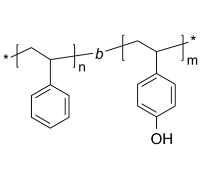 PS-P4OHS 聚苯乙烯-聚(4-羟基苯乙烯) 两亲性二嵌段共聚物 Poly(styrene)-b-Poly(4-hydroxystyrene)