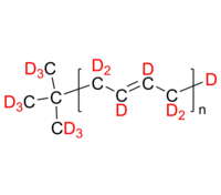 d6-PBd-D 氘化聚(1,4-丁二烯)/端基氘化-d6 Deuterated Poly(1,4-butadiene-d6), end-groups are deuterated