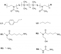 NH2-PMOXZ-PDMS-PMOXZ-NH2 聚(2-甲基恶唑啉)-聚二甲基硅氧烷-聚(2-甲基恶唑啉)-双氨基 ABA三嵌段共聚物