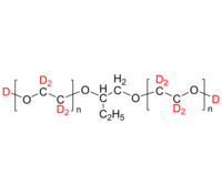 dPEO-2Arms 氘化聚乙二醇-d4, 双氘氧基封端 Deuterated Poly(ethylene glycol-d4), α,ω-bis(deuteroxy)-terminated