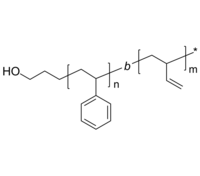 HO-PS-PBd 羟基-聚苯乙烯-聚(1,2-丁二烯) 二嵌段共聚物 Poly(styrene)-b-poly(1,2-butadiene), α-hydroxy-terminated