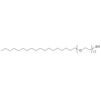 C18-PEG12-SH 十二乙二醇十八烷基醚-硫醇 自组装PEG表面活性剂
