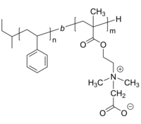 PS-PDMAEMAZ 聚苯乙烯-聚甲基丙烯酸二甲氨基乙酯（溴乙酸季铵化）两性离子二嵌段共聚物 Zwitterionic diblock copolymer
