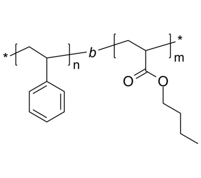 PS-PnBuA 聚苯乙烯-聚丙烯酸正丁酯 二嵌段共聚物 Poly(styrene)-b-Poly(n-butyl acrylate)