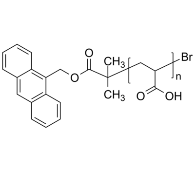 PAA-An 聚丙烯酸-蒽基 荧光标记高分子 Poly(acrylic acid), (α-anthracen-9-yl, ω-bromo)-terminated