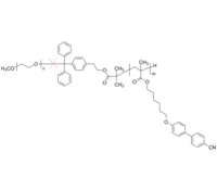 PEO-P4CNBPHMA-cleavable 聚环氧乙烷-聚(6-[4'-氰基联苯-4-氧基]-甲基丙烯酸己酯) 酸裂解两亲性二嵌段共聚物