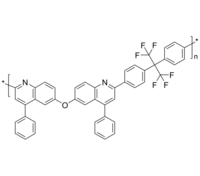 PPQ 聚(6,6-氧基-双(4-苯基喹啉)-alt-2,2-二苯基-六氟丙烷) 交替共聚物
