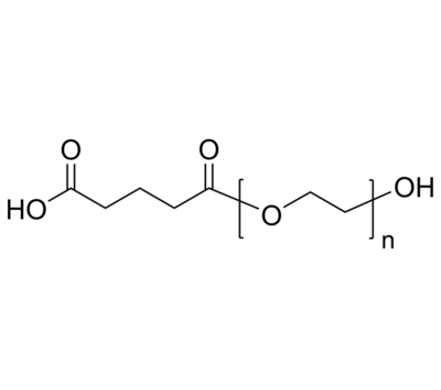 HO-PEG-COOH 羟基-聚乙二醇-羧基(戊酸) Poly(ethylene glycol), (α-carboxy [glutaric acid], ω-hydroxy)-terminated