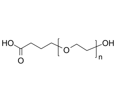 HO-PEG-COOH 羟基-聚乙二醇-羧基(丁酸) Poly(ethylene glycol), (α-carboxy [butyric acid], ω-hydroxy)-terminated
